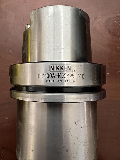 Nikken #HSK100A-MDSK25-140 HSK 100 collet chuck, new, #104602 - Image 2