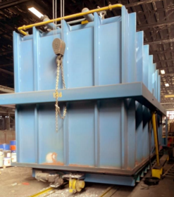 9' width x 16' L x 7' H, Tilt-Up car bottom furnace, Natural gas, 3600000 BTU' s, 1600°F, 2005 - Image 1