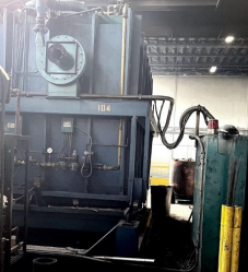 9' width x 16' L x 7' H, Tilt-Up car bottom furnace, Natural gas, 3600000 BTU' s, 1600°F, 2005 - Image 2