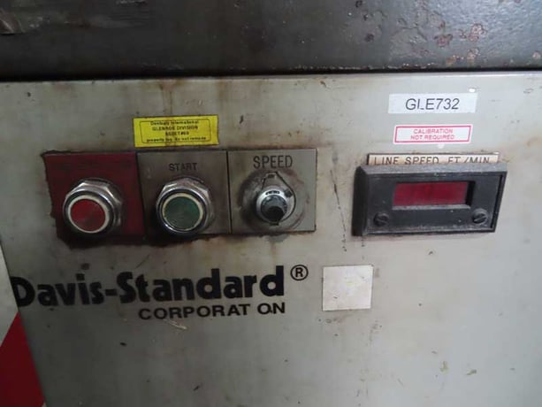 1/4" Davis Standard Killion tubing extrusion line, 24:1 L/D, 3 zone electrically heated - Image 2