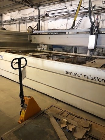 CMS Tecnocut #Idroline-S2040, 5-Axis CNC waterjet, like new, 2019 - Image 2