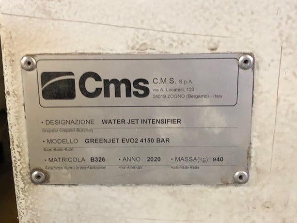 CMS Tecnocut #Idroline-S2040, 5-Axis CNC waterjet, like new, 2019 - Image 10