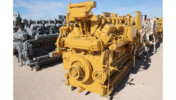 830 HP @ 1200 RPM, Caterpillar #G399SITA, gas engine, UG8L governor, Altronic III - Image 3