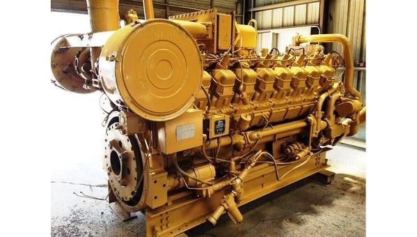 1200 RPM, Caterpillar #G3516-SITA, gas engine - Image 3