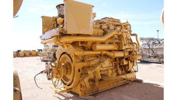700 HP @ 1200 RPM, Caterpillar #G398-SITA, gas engine, hydra-mech - Image 2