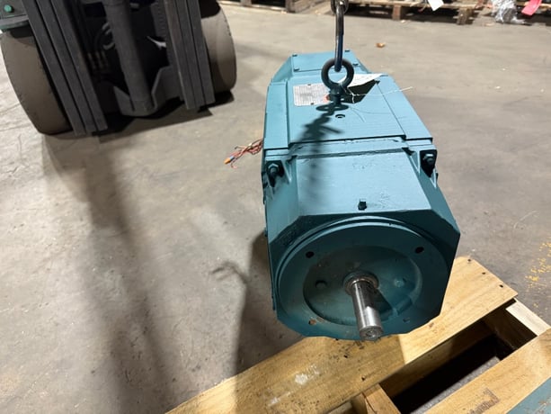 5 HP 1750 RPM Reliance, Frame B2112ATCZ, TENV, T21R1311F, 180 VA, 200 VF Rebuilt 60 day warranty - Image 2