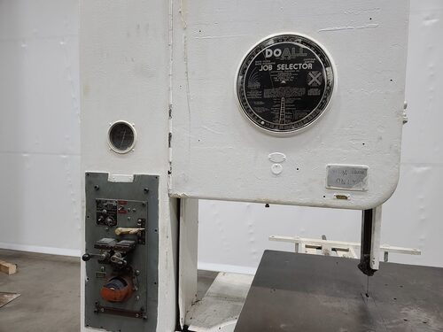 26" x 13" DoAll #V26, vertical saw, 1" x 177" blade, 50-1600 SFPM, #15364 - Image 7