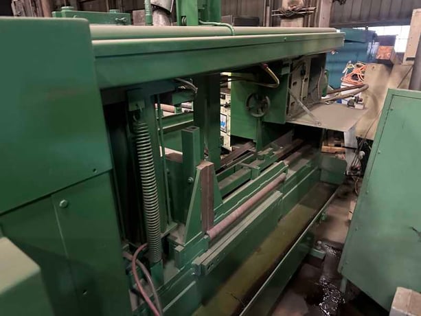 20" x 20" Hem #H140A, horizontal band saw, 18' 6" x 1-1/2" blade, coolant, 10 HP, #74784 - Image 3