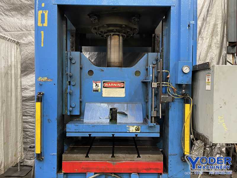 150 Ton, Pacific #150M-36-36, hydraulic press, 12" stroke, 36" x36" bed, 40 HP, #74794 - Image 2