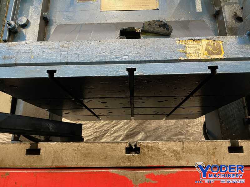 150 Ton, Pacific #150M-36-36, hydraulic press, 12" stroke, 36" x36" bed, 40 HP, #74794 - Image 4