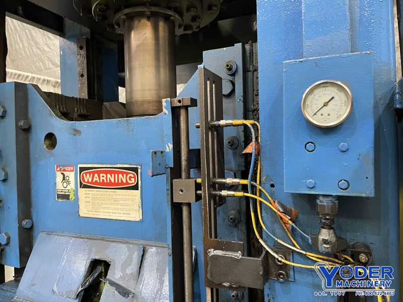 150 Ton, Pacific #150M-36-36, hydraulic press, 12" stroke, 36" x36" bed, 40 HP, #74794 - Image 6
