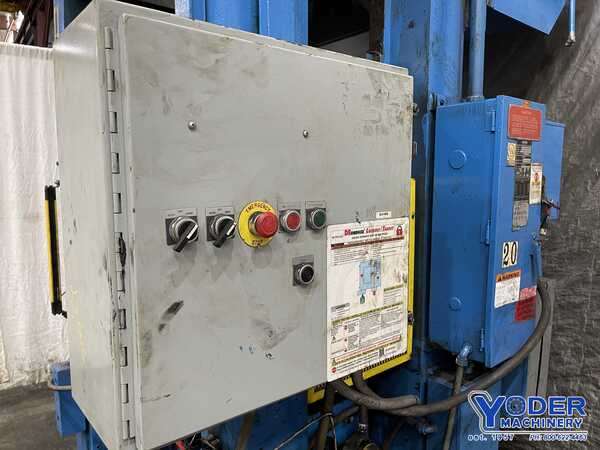 150 Ton, Pacific #150M-36-36, hydraulic press, 12" stroke, 36" x36" bed, 40 HP, #74794 - Image 8