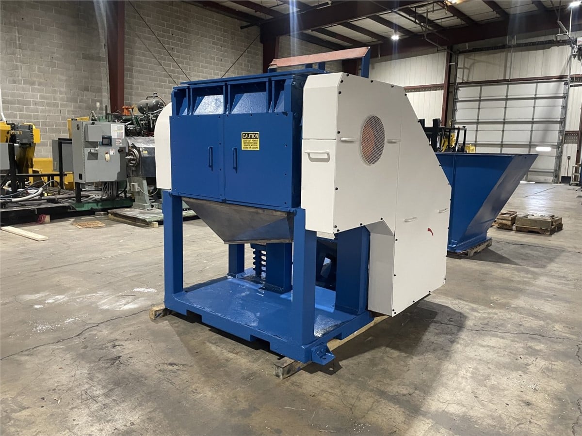 24" x 48" Pagani #60120-FAP, wet granulator, 150 HP TECO motor, hydraulic hopper tilt, #18956A - Image 1