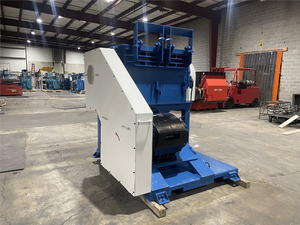 24" x 48" Pagani #60120-FAP, wet granulator, 150 HP TECO motor, hydraulic hopper tilt, #18956A - Image 3