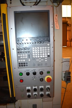 Brother #TC-22B-0, CNC tapping center, 27.5"X, 17.72"Y, 16.14"Z,BT30,18 ATC,Brother 800 CNC Control, 2008 - Image 3
