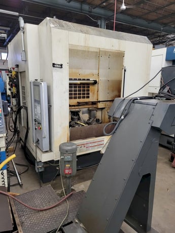 Brother #TC-32BN-QT, CNC drill & tapping center w/pallet changer, B00 Control, 2008 - Image 1