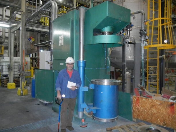 Draiswerke Inc #ACS800, bead/media mill, 300 HP, 460 V., 60 PSI @ 194°F, 19 gallon - Image 1