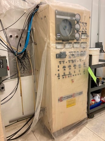 Glatt #GPCG5, fluid bed dryer, wurster, 2 bar, 5.5 KW, 3600 RPM, 1983 - Image 4