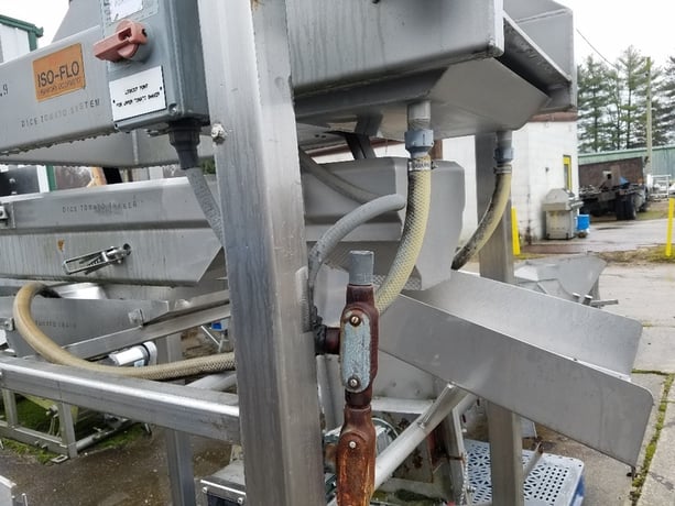 12" wide x 6' long, Key, vibratory conveyor, 8' 4" OAH, 42" wide - Image 2