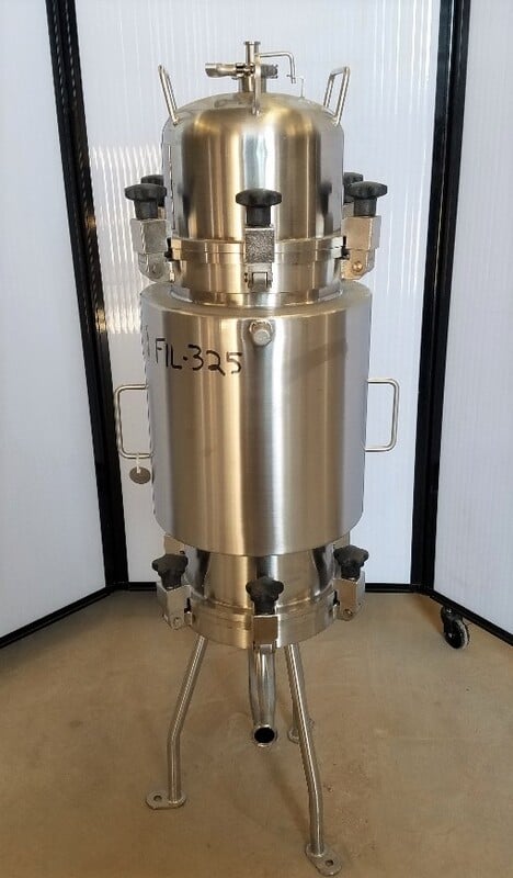 Allegheny Bradford, 5 cartridge capacity, 150 PSI/FV @ 300&deg;F, 1.5" out, 2" in - Image 4