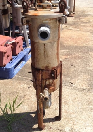 7.25" x 15" deep Parker Hannifin #6LFB11-2, 151/FV @ 450°F, 316 Stainless Steel, - Image 1
