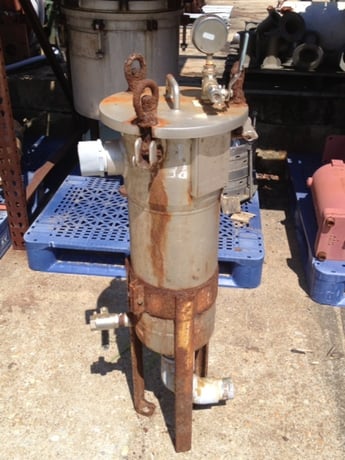 7.25" x 15" deep Parker Hannifin #6LFB11-2, 151/FV @ 450°F, 316 Stainless Steel, - Image 2