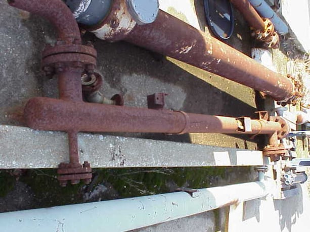 18 sq.ft., 360 psi shell, Manning & Lewis, shell & tube heat exchanger, 508 psig tubes - Image 1