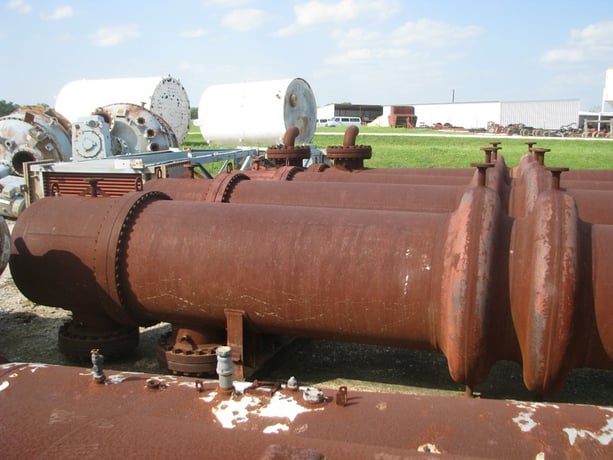 3917 sq.ft., 300 psig shell, 300 psig tube, Worsham, shell & tube, 532&deg;F, Carbon Steel SA-106 (4 available) - Image 3