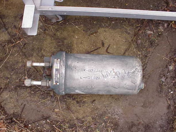 2 sq.ft., Spiral heat Exchanger, Borg-Warner #NX0750D, Carbon Steel, 10" diameter - Image 3