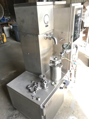 APTM #SM1-C3, Superjet Micronizer jet mill, Stainless Steel - Image 1