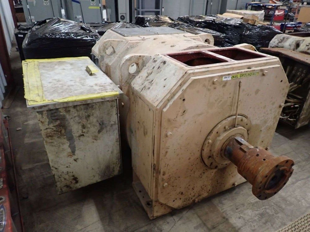 800/900 HP 850/1200 RPM General Electric, Frame 4670/6770/6873, DPFG-BV, 500 VA (3 available) - Image 2
