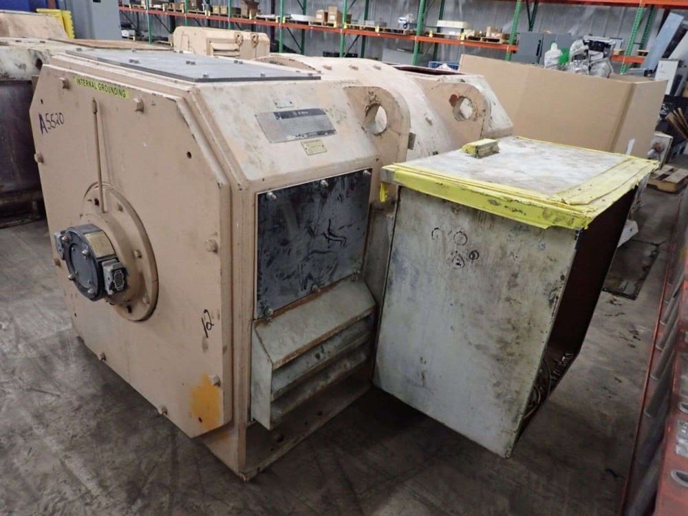 800/900 HP 850/1200 RPM General Electric, Frame 4670/6770/6873, DPFG-BV, 500 VA (3 available) - Image 3