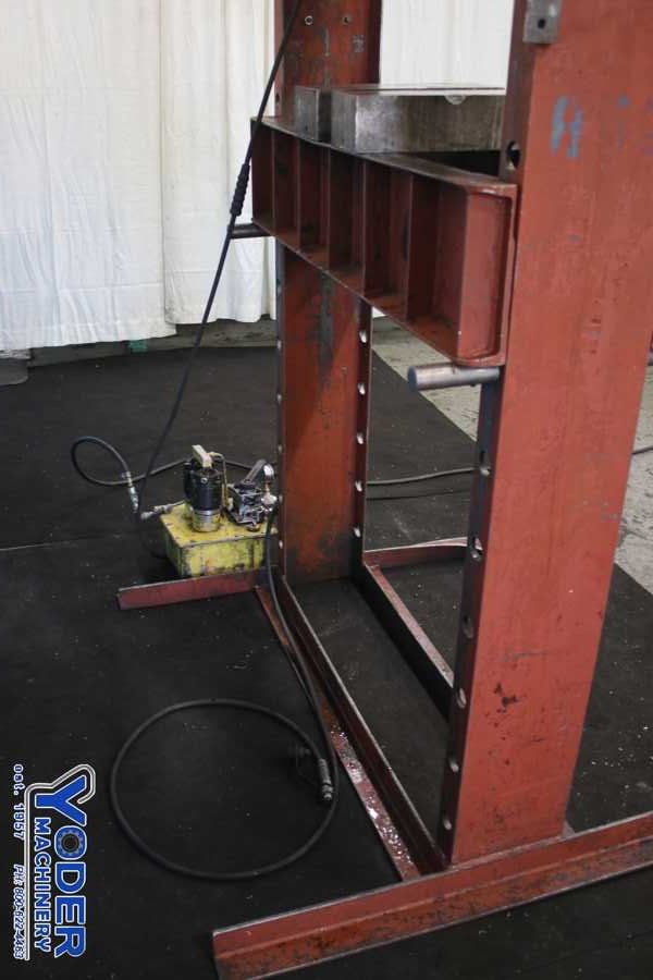 25 Ton, Dake, hydraulic H-frame press, #74819 - Image 4
