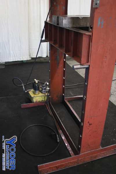 25 Ton, Dake, hydraulic H-frame press, #74819 - Image 9