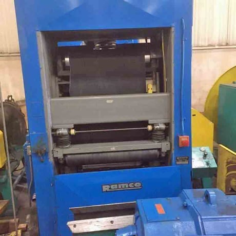 Ramco, 30" wide x 0.048" coil polishing line, 72" OD, 16"-20" ID, 150 FPM, hydraulic expansion - Image 3