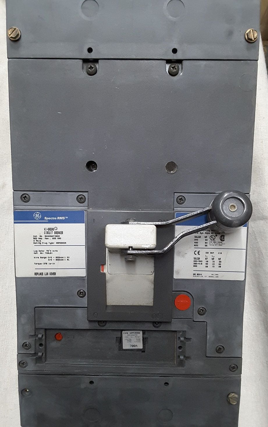 800 Amps, General Electric, SKHA36AT0800 - Image 1