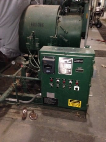 200 HP Johnston #PFTA-B200-4LG-200S, 150 psig, 3 phase, 460 Volts, natural gas, #2 Oil, 1994 (3 available) - Image 1