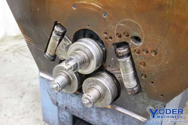 2" x 2" x 1/4" Kling #0, angle roll, 7" roll diameter, 5 HP, 15 FPM, 2" x1/2" bars on edge, #71157 - Image 8