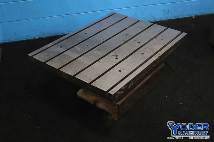 Carlton box drill table, #74834 - Image 1