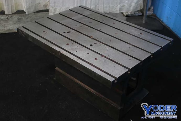 Carlton box drill table, #74834 - Image 4