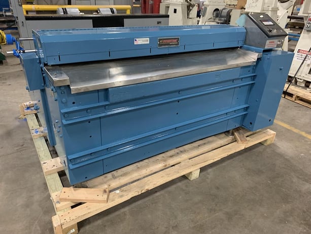 60" Rosenthal #WAS-5-UBZEAA-24, sheeter with output conveyor - Image 1