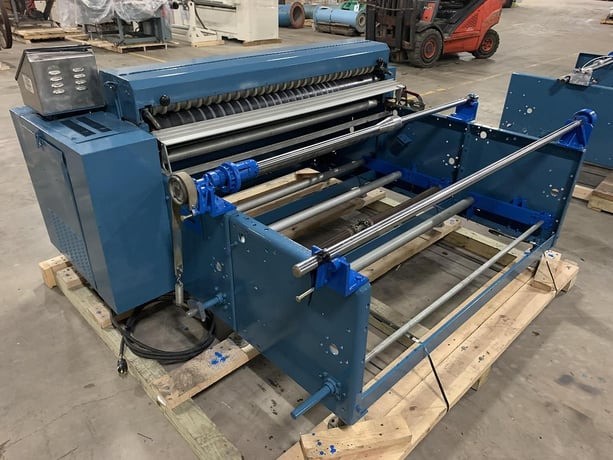 60" Rosenthal #WAS-5-UBZEAA-24, sheeter with output conveyor - Image 4