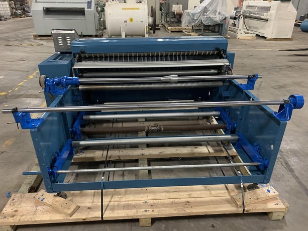 60" Rosenthal #WAS-5-UBZEAA-24, sheeter with output conveyor - Image 5