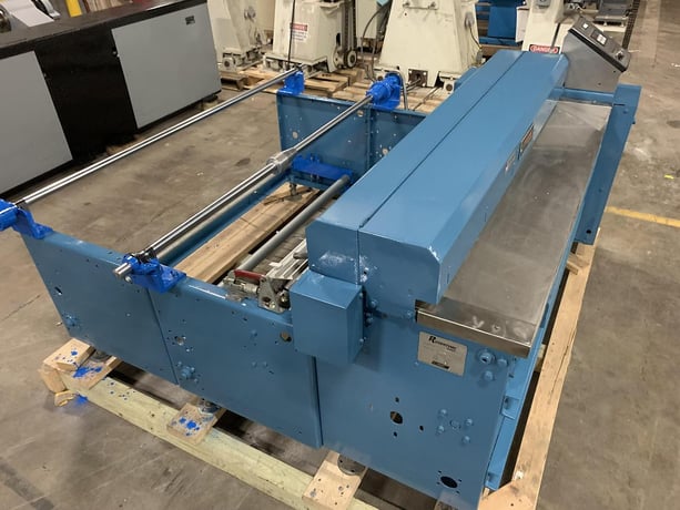 60" Rosenthal #WAS-5-UBZEAA-24, sheeter with output conveyor - Image 7