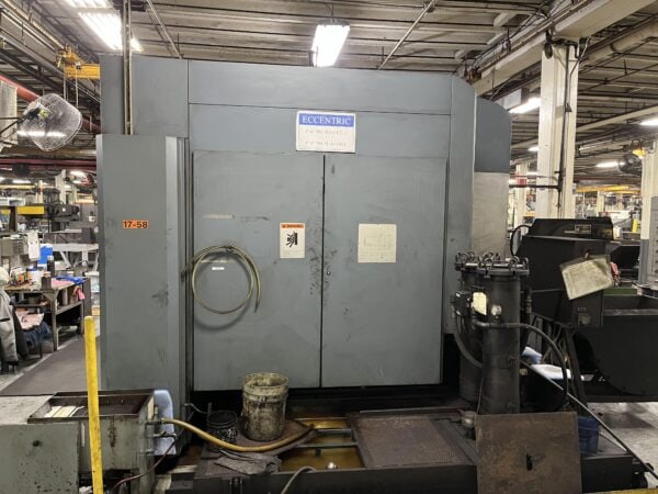 Cincinnati #HPC-500-XT, 29.4" X, 27.5" Y, 35.4" Z, cat-50, 10000 RPM, 27 HP, 60 automatic tool changer, 2001 - Image 9