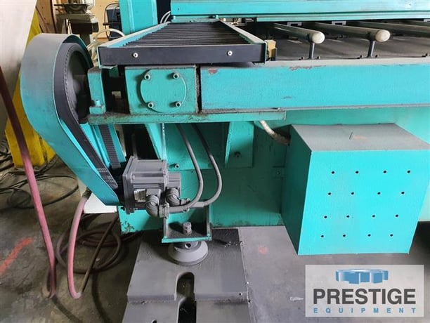 HydraPower CNC 4M V Groover, 0.223" x157", Siemens CNC Control, 47" sheet width, Pneumatic Clamping, 2012 - Image 6