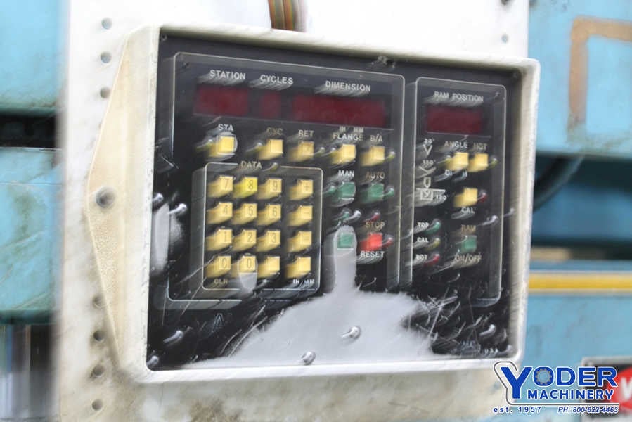 55 Ton, Niagara #HB-55-4-6, hydraulic press brake, 6' overall, 54" between housing, 5 HP, 0"-6" stroke, 1994 - Image 3