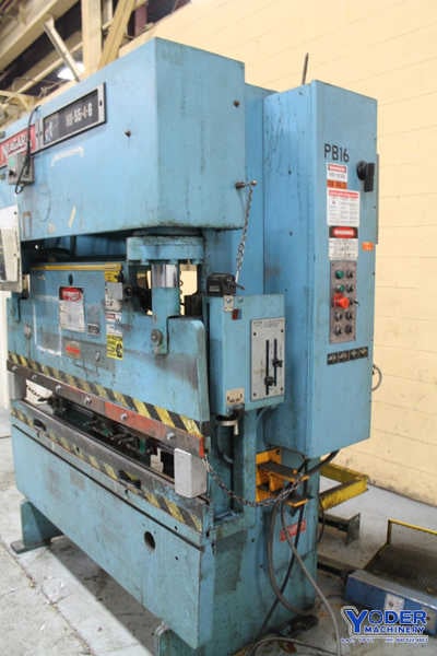 55 Ton, Niagara #HB-55-4-6, hydraulic press brake, 6' overall, 54" between housing, 5 HP, 0"-6" stroke, 1994 - Image 5