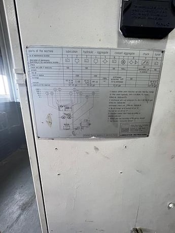 Emag #VSC-130, twin spindle vertical CNC lathe, GE Fanuc 16T, coolant filtration system, 1996 - Image 7