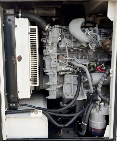 36 KW Multiquip #DCA45SSIU4, diesel, enclosure mounted on trailer, 5020 hours, #89078 - Image 4